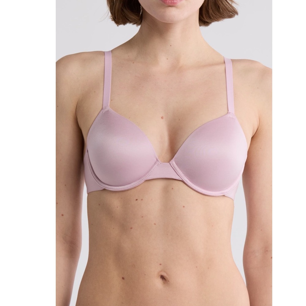 Natori Revelation Bra 721248 34D Ash Rose Lightly Lined T-Shirt Bra‎ NWT Luxury
